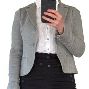 7 For All Mankind Grey Jacket Blazer